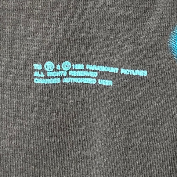 Vintage 1992 STAR TREK Space.. The Final Frontier SINGLE STITCH T-shirt XL USA - Picture 2 of 6